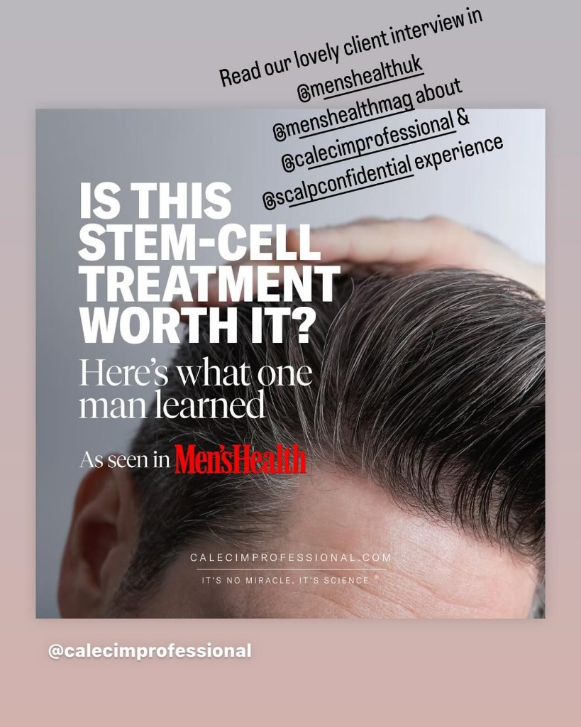 Men's Health — stem-cell treatment